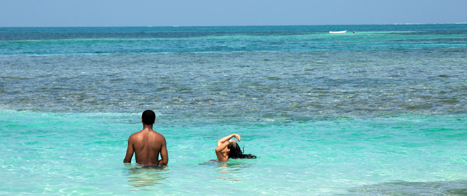 Flitterwochen Badeferien Belize Zentralamerika