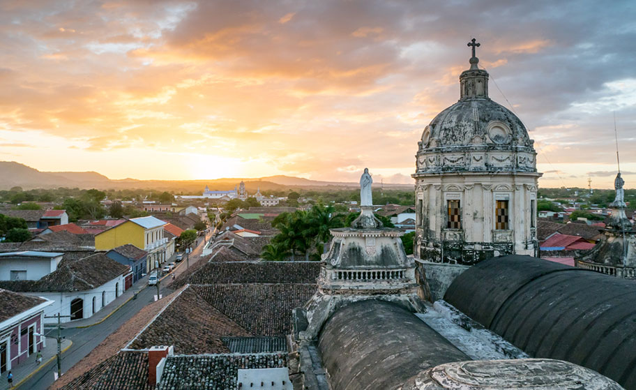 Nicaragua Reise Kirche Sehenswürdigkeit