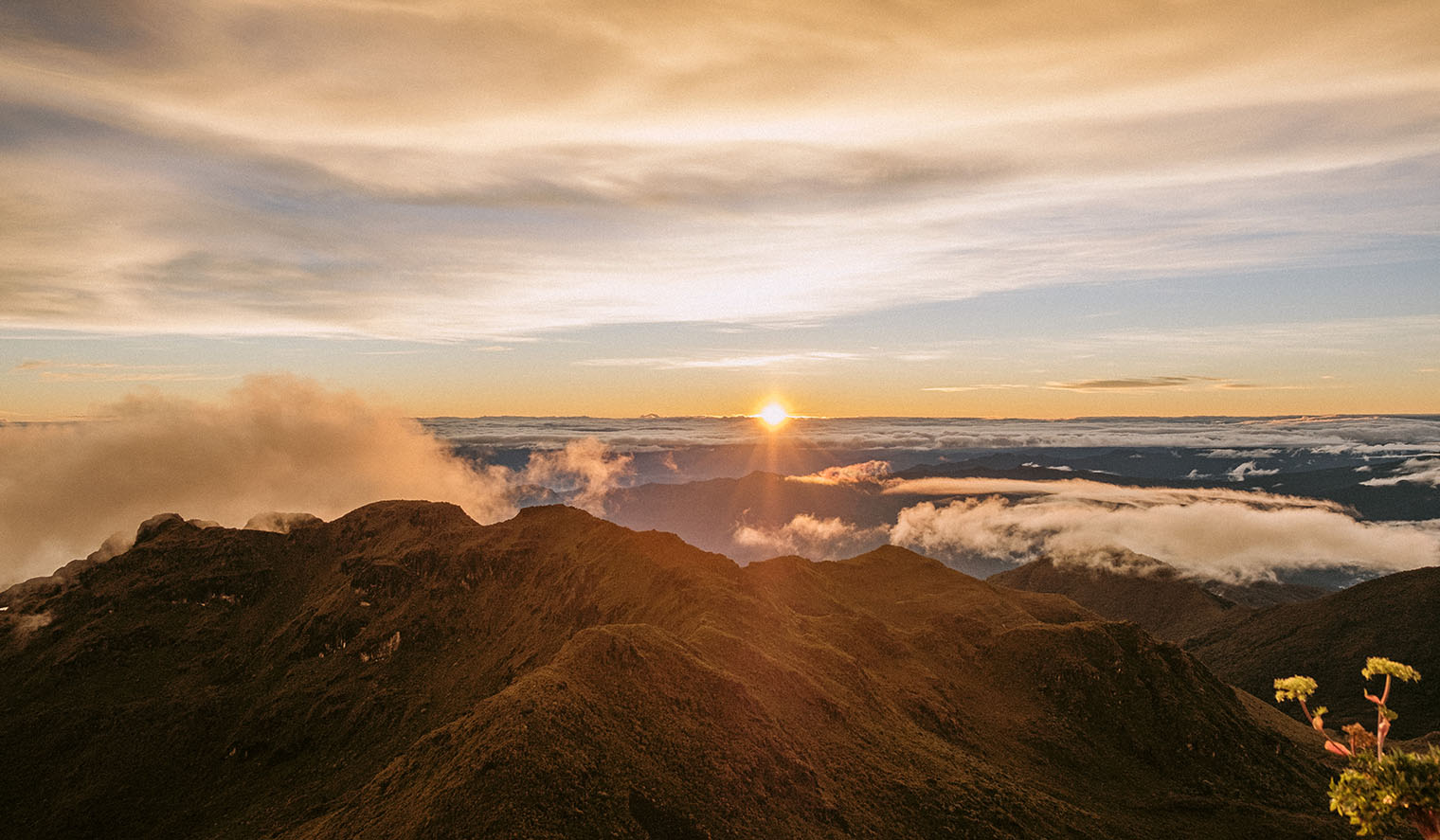 Cerro Chirriop Aussicht Sonnenaufgang