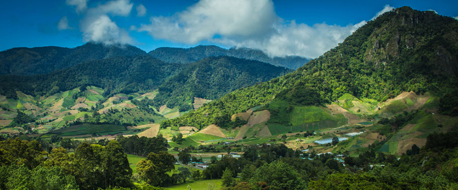 Panama Mietwagenreisen, Natur Berge