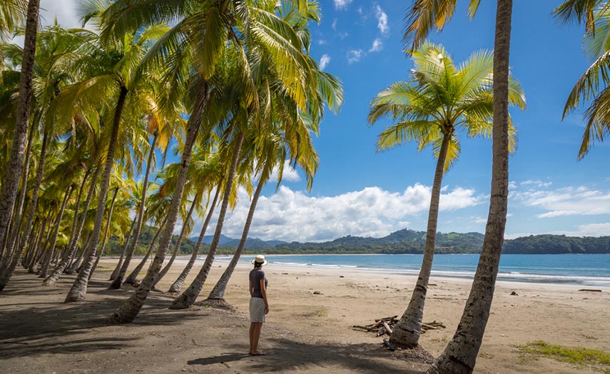 Playa Samara Strand Costa Rica